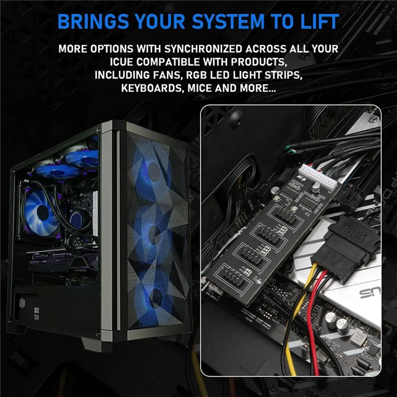 AC56-2Pcs 9Pin USB Header Splitter With SATA Power Cable,Internal USB Hub Extension USB 2.0 Splitter Connector
AC56-2Pcs 9Pin USB Header Splitter With SATA Power Cable,Internal USB Hub Extension USB 2.0 Splitter Connector