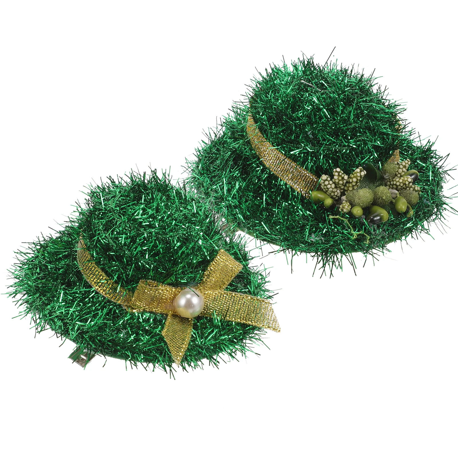 2 pcs Green Hat Hair Clips Women Patrick's Day Cute Hair Clips Festival Party Accessories Irish Hairpins Decorative
2 pcs Green Hat Hair Clips Women Patrick's Day Cute Hair Clips Festival Party Accessories Irish Hairpins Decorative