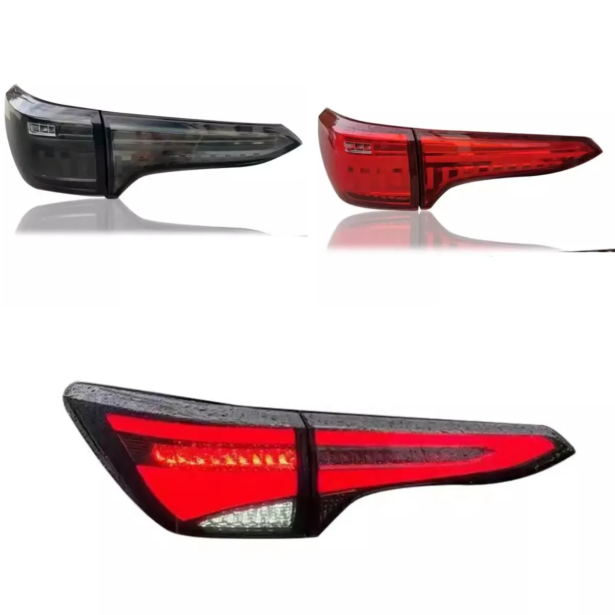 For Toyota Fortuner 2015-2019 LED Rear Taillight Assembly Daytime Running Light Turn Signal Brake Light Car Accessories
For Toyota Fortuner 2015-2019 LED Rear Taillight Assembly Daytime Running Light Turn Signal Brake Light Car Accessories