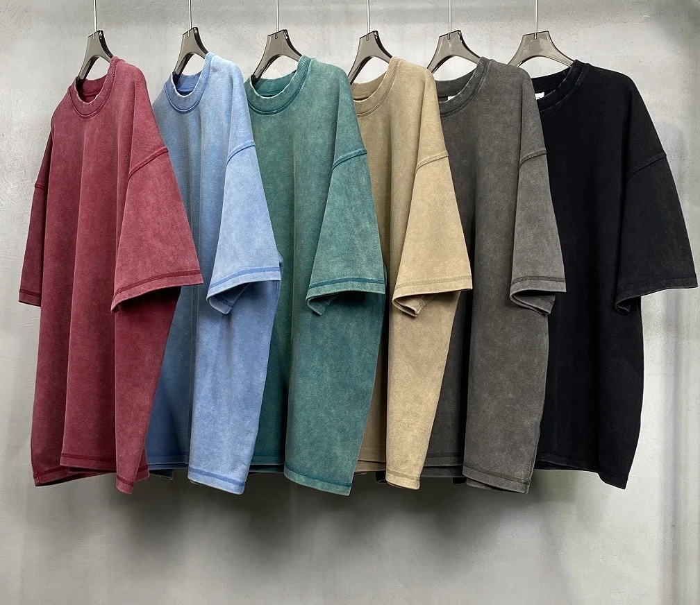 Retro Oversize Heavyweight Loose Casual Lazy High Street Men's Short Sleeve T-Shirt Cotton Breathable Comfortable Youth Trend
Retro Oversize Heavyweight Loose Casual Lazy High Street Men's Short Sleeve T-Shirt Cotton Breathable Comfortable Youth Trend