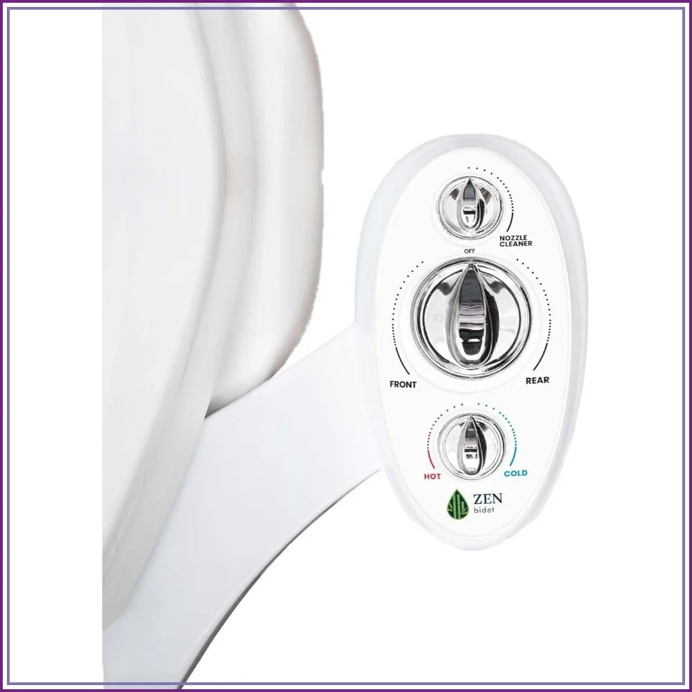 Warm & Cold Bidet Attachment with Dual Nozzles, Self-Cleaning, Easy Install, Ceramic Valves
Warm & Cold Bidet Attachment with Dual Nozzles, Self-Cleaning, Easy Install, Ceramic Valves