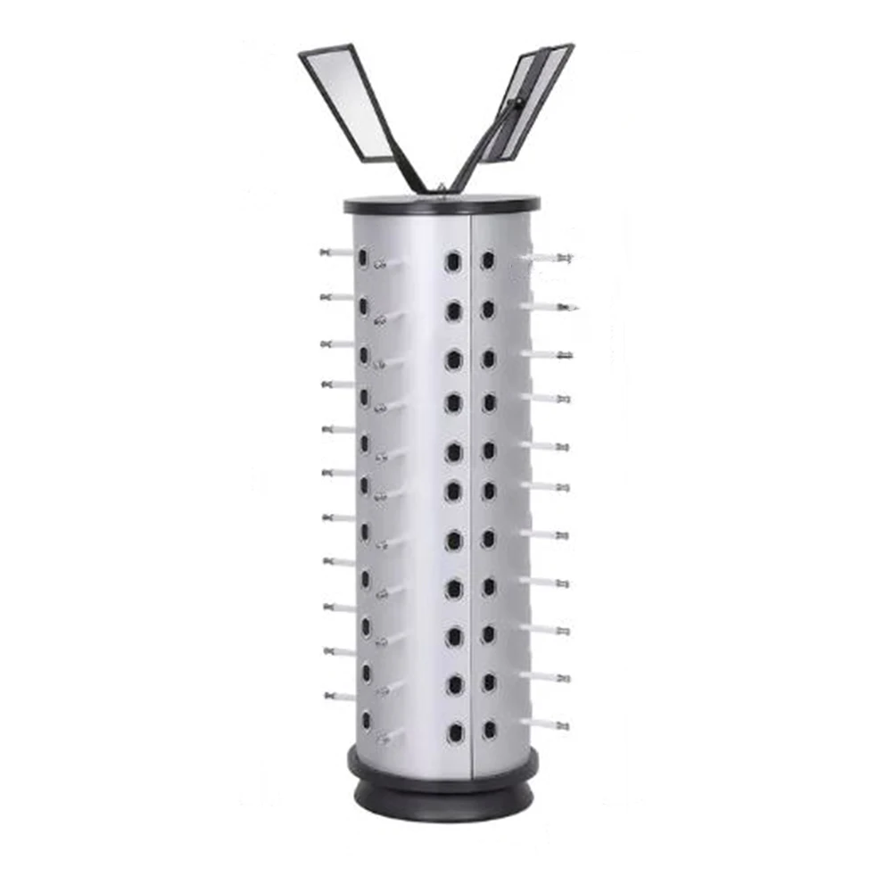 Вращающаяся подставка для солнцезащитных очков на 360 градусов с зеркалом, держатель для очков на 44 пары, отдельно стоящий органайзер для хранения очков
Вращающаяся подставка для солнцезащитных очков на 360 градусов с зеркалом, держатель для очков на 44 пары, отдельно стоящий органайзер для хранения очков