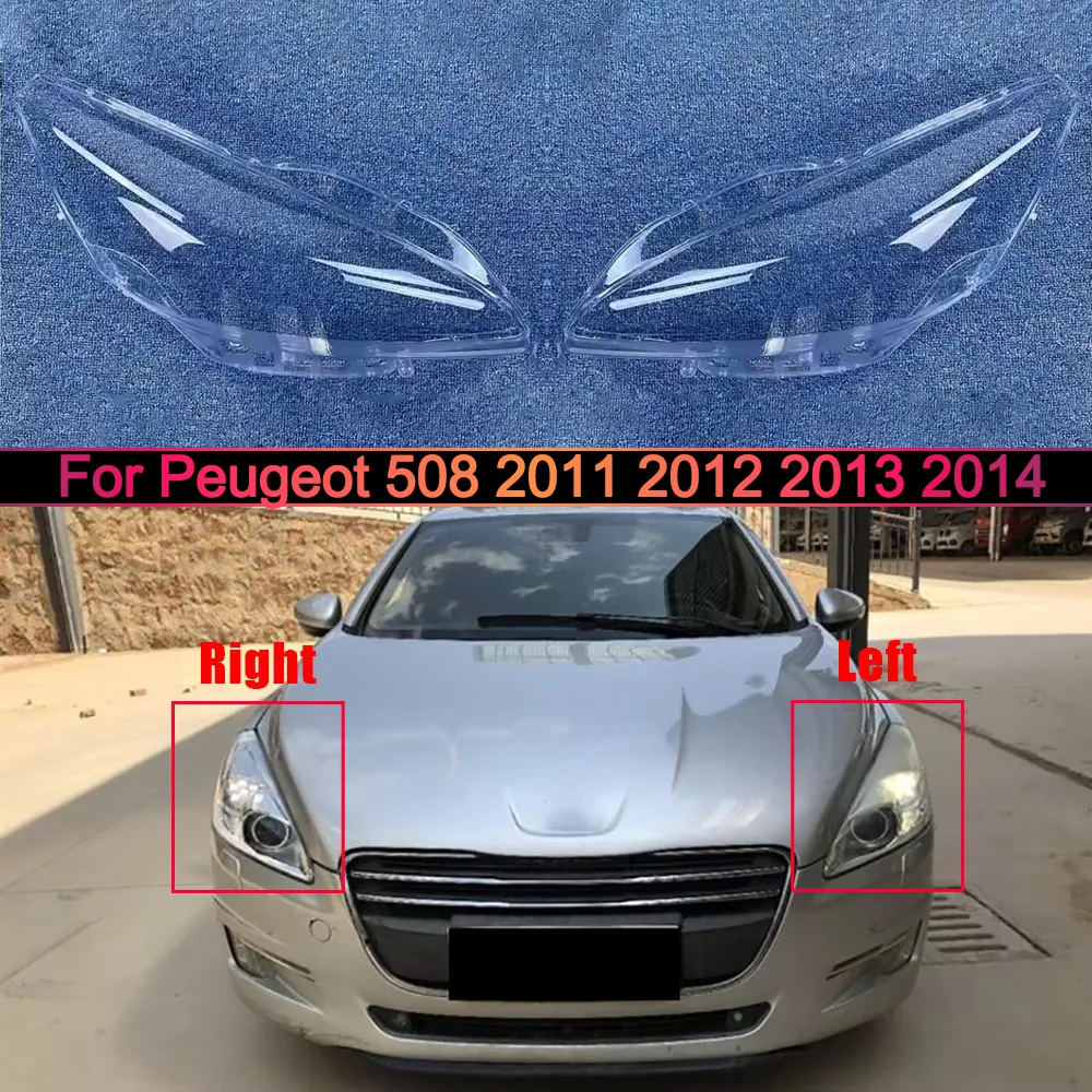 For Peugeot 508 2011 2012 2013 2014 Headlamp Cover Transparent Lamp Shade Headlight Shell Plexiglass Replace Original Lampshade
For Peugeot 508 2011 2012 2013 2014 Headlamp Cover Transparent Lamp Shade Headlight Shell Plexiglass Replace Original Lampshade