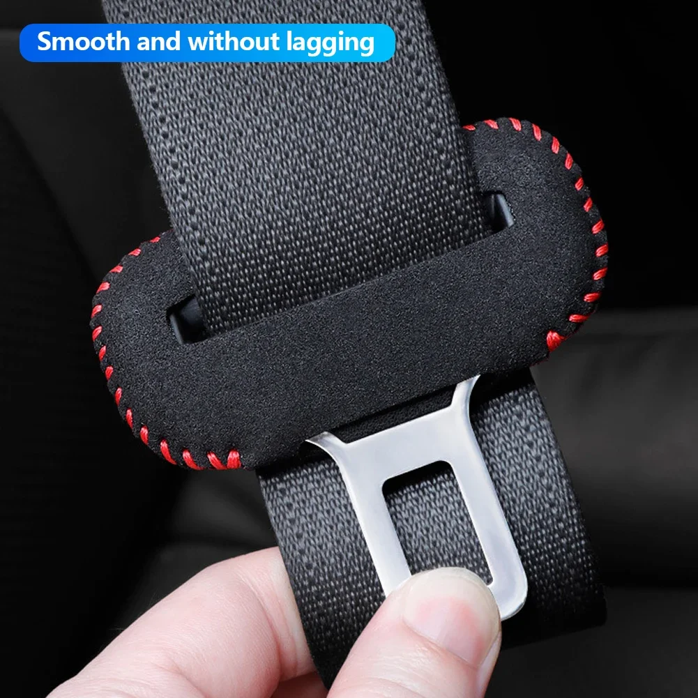 Universal Suede Car Seat Belt Buckle Clip Protector Cover Auto Front Rear Safety Belt Plug Anti-Scratch Case Car Interior Modifi
Universal Suede Car Seat Belt Buckle Clip Protector Cover Auto Front Rear Safety Belt Plug Anti-Scratch Case Car Interior Modifi