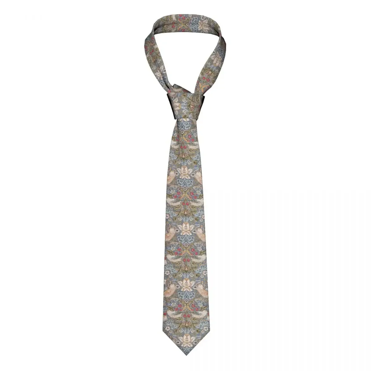 Custom Strawberry Thief Neck Tie for Men Fashion William Morris Floral Textile Pattern Silk Party Necktie
Custom Strawberry Thief Neck Tie for Men Fashion William Morris Floral Textile Pattern Silk Party Necktie