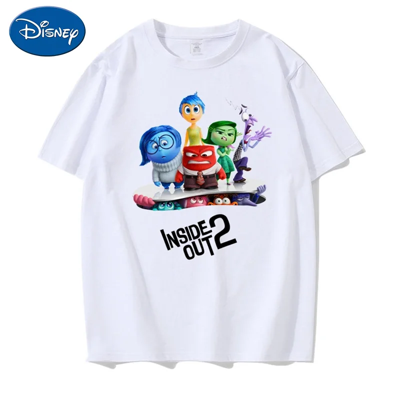 New Disney Inside Out 2 Adult T-Shirt Movie Peripheral Emotional Management T-Shirt Short Sleeve Summer Clothes Birthday Gifts
New Disney Inside Out 2 Adult T-Shirt Movie Peripheral Emotional Management T-Shirt Short Sleeve Summer Clothes Birthday Gifts