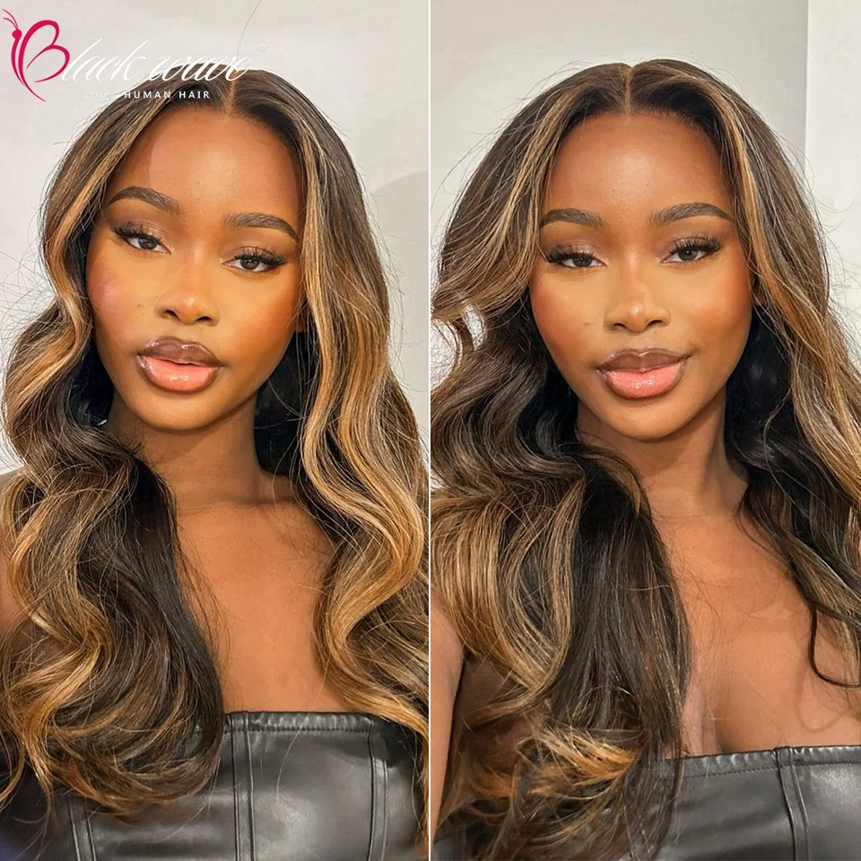 Highlight Honey Blonde Body Wave Human Hair Colored Human Hair 150Density 13x4 Front Wig HD Transparent Lace Brazilian Hair Sale
Highlight Honey Blonde Body Wave Human Hair Colored Human Hair 150Density 13x4 Front Wig HD Transparent Lace Brazilian Hair Sale