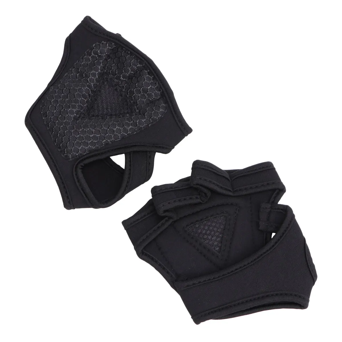 Fingerless Workout Weight Lifting Yoga Black Padded Half Gloves Wrist Strap Men Women Non Slip Gym Gloves Sweat Wicking Palm
Fingerless Workout Weight Lifting Yoga Black Padded Half Gloves Wrist Strap Men Women Non Slip Gym Gloves Sweat Wicking Palm
