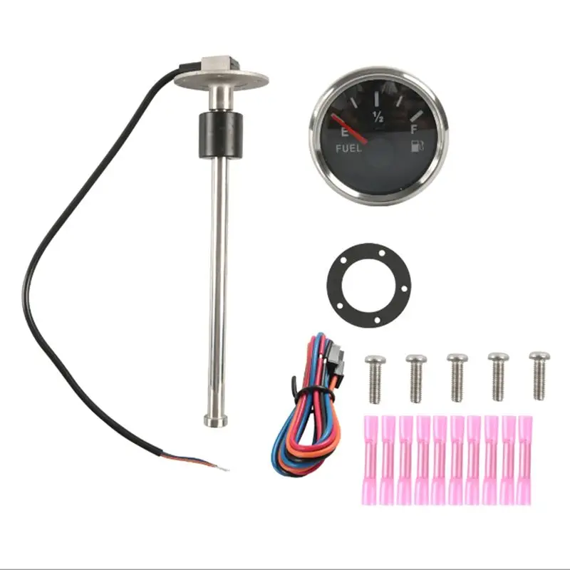 52MM Fuel Gauge With Fuel Level Sensor Oil Level Sensor Kit 200MM 0-190Ohm Oil Tank Level Indicator Meter For Boat
52MM Fuel Gauge With Fuel Level Sensor Oil Level Sensor Kit 200MM 0-190Ohm Oil Tank Level Indicator Meter For Boat