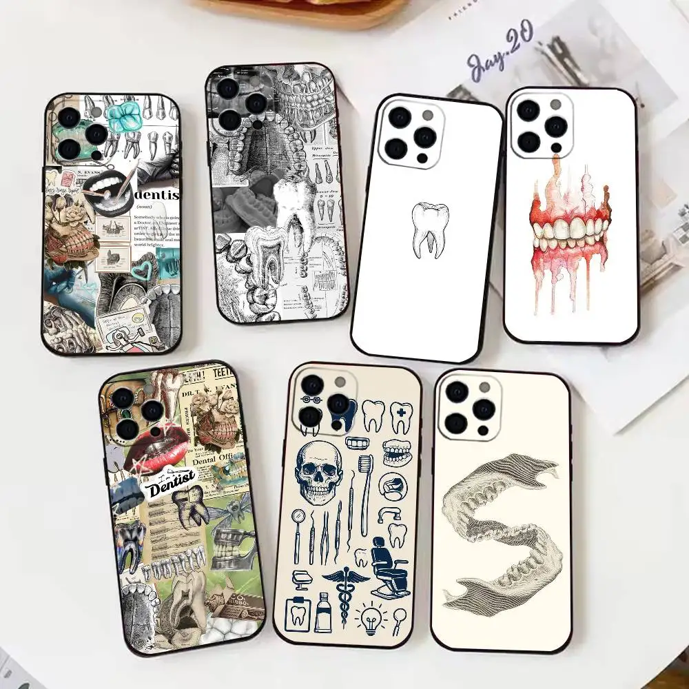 D-Dentist Stomatologist Oral Teeth Phone Case For iPhone 16,15,14,13,12,17,Pro Max,Plus Silicone Black Case
D-Dentist Stomatologist Oral Teeth Phone Case For iPhone 16,15,14,13,12,17,Pro Max,Plus Silicone Black Case