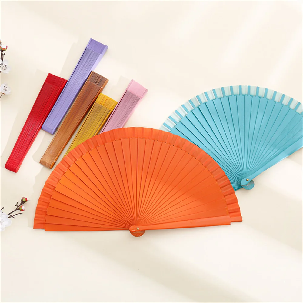 Vintage Chinese Style Hand Held Folding Fan Pure Color Wood Fan Dance Performance Custom Props Wedding Party Home Decor Crafts
Vintage Chinese Style Hand Held Folding Fan Pure Color Wood Fan Dance Performance Custom Props Wedding Party Home Decor Crafts