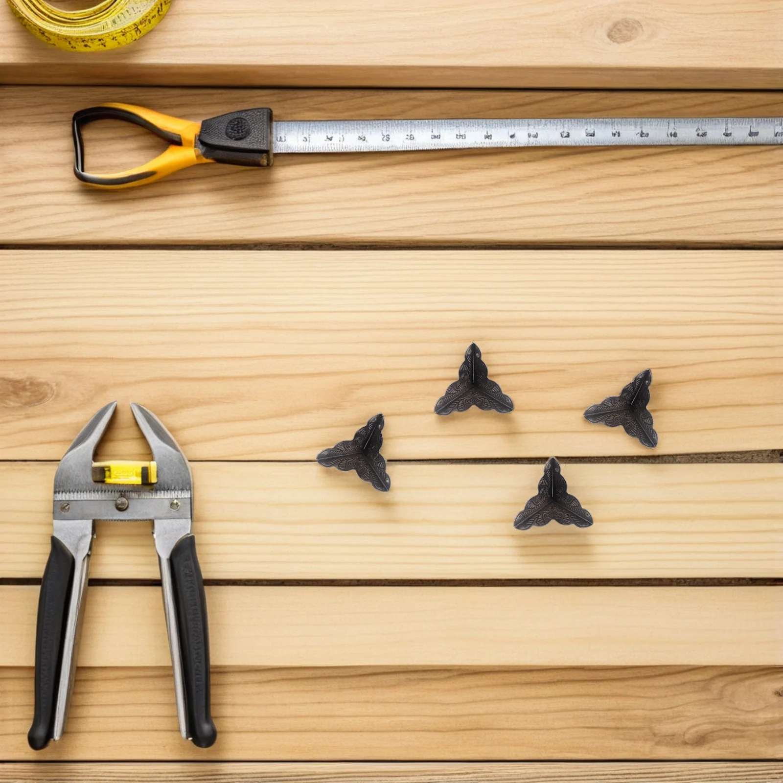 48Pcs Rustic Vintage Metal Corner Protectors Decorative Box Corners Durable Guards for Jewelry Boxes
48Pcs Rustic Vintage Metal Corner Protectors Decorative Box Corners Durable Guards for Jewelry Boxes