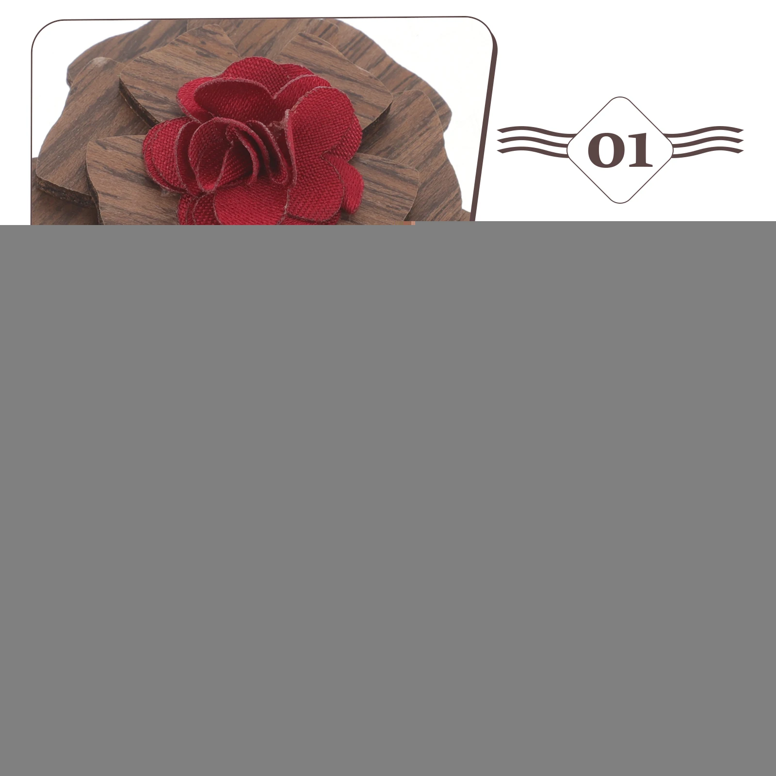 Floral Wooden Black Men'S Lapel Boutonniere For Men Pin Walnut Retro Suit Decoration 5 Colors Lapel Pin Not Fall Off
Floral Wooden Black Men'S Lapel Boutonniere For Men Pin Walnut Retro Suit Decoration 5 Colors Lapel Pin Not Fall Off