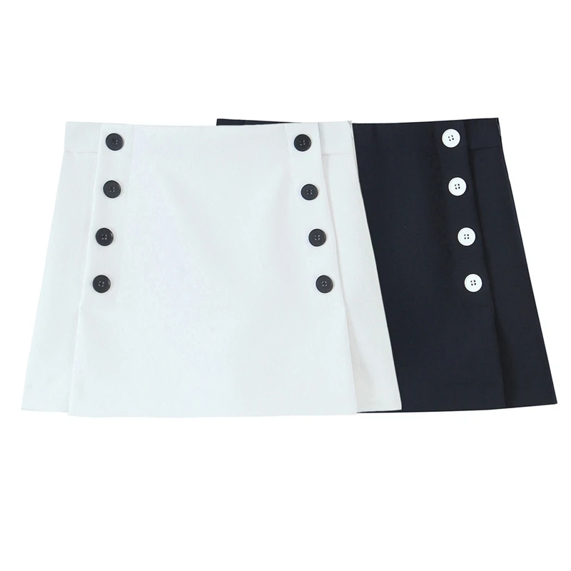 Solid Women Skirt Shorts Fashion Double Breasted Design Mini Skirt For Woman Spring 2025 New Casual Short Pants Streetwear
Solid Women Skirt Shorts Fashion Double Breasted Design Mini Skirt For Woman Spring 2025 New Casual Short Pants Streetwear