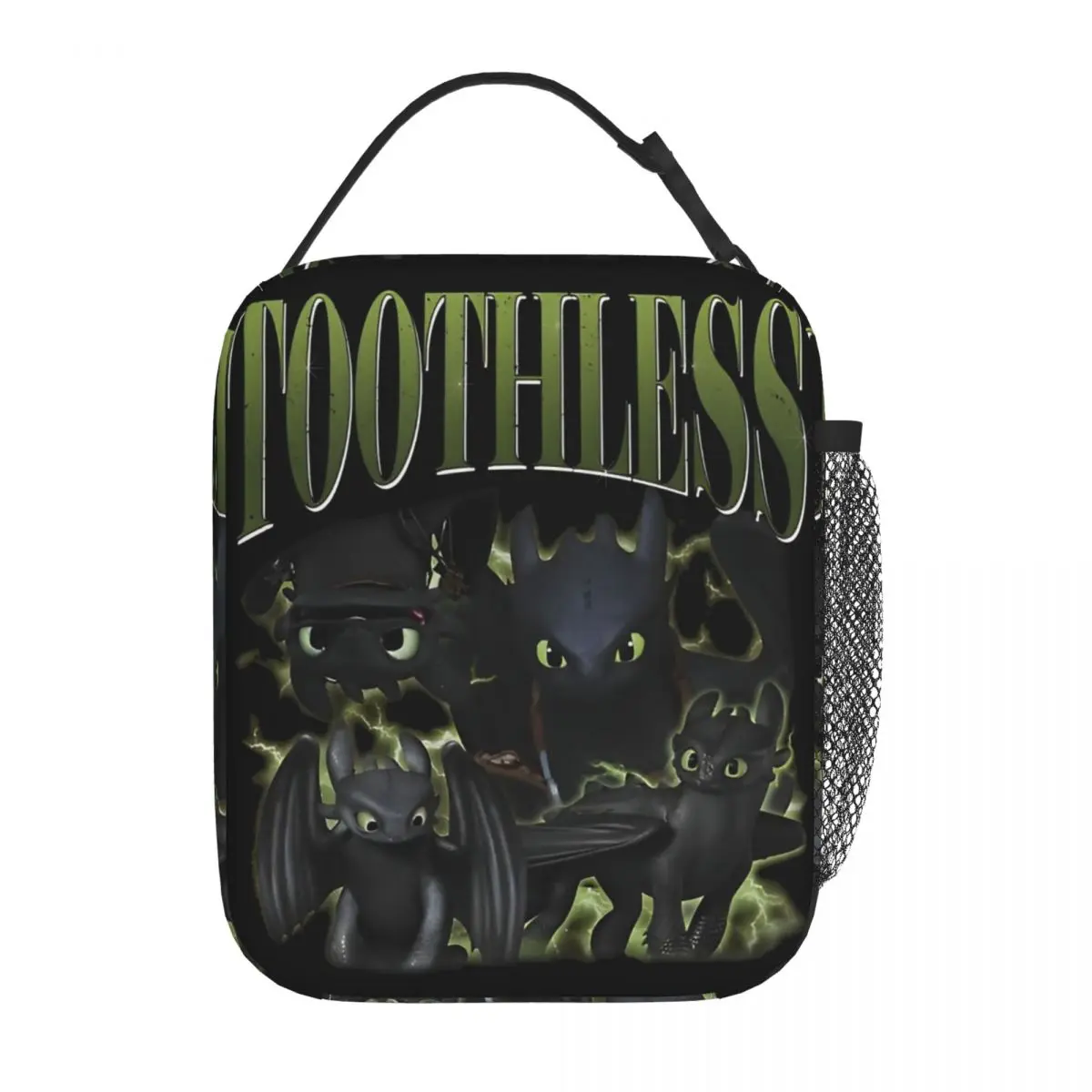 Toothless Dragon Accessories Insulated Lunch Tote Bag For School Food Storage Bag Portable Thermal Cooler Lunch Boxes
Toothless Dragon Accessories Insulated Lunch Tote Bag For School Food Storage Bag Portable Thermal Cooler Lunch Boxes
