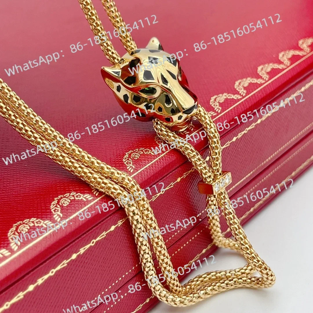 Best-selling models, a variety of ways to wear, leopard head necklace, fashion trend versatile couple models, neck chain
Best-selling models, a variety of ways to wear, leopard head necklace, fashion trend versatile couple models, neck chain
