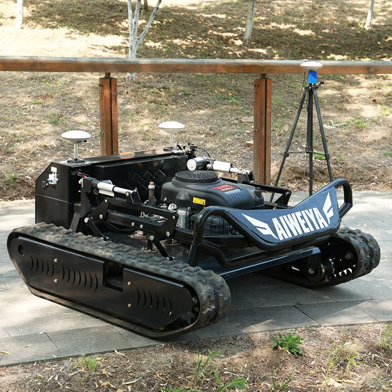 Customized Crawler Petrol Lawn Mower Strong Climbing Ability All Terrain Grass Mower For Slope Rough Land
Customized Crawler Petrol Lawn Mower Strong Climbing Ability All Terrain Grass Mower For Slope Rough Land