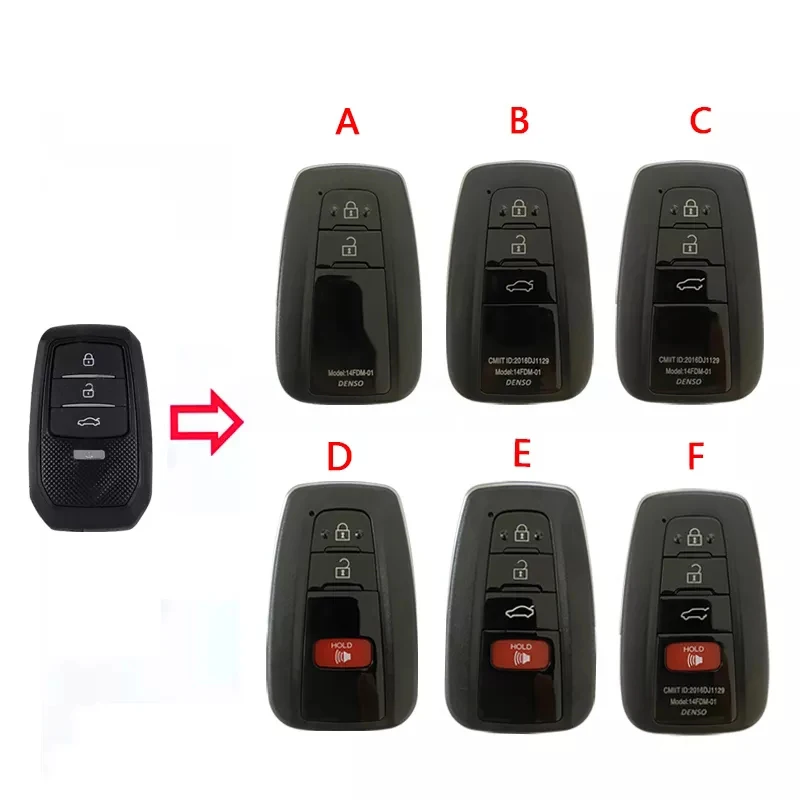 XM38 Upgrade Modification Key Shell Case For Toyota Camry Crown Avalon 4 Runner Land Cruiser Prius RAV4 Remote Replace
XM38 Upgrade Modification Key Shell Case For Toyota Camry Crown Avalon 4 Runner Land Cruiser Prius RAV4 Remote Replace