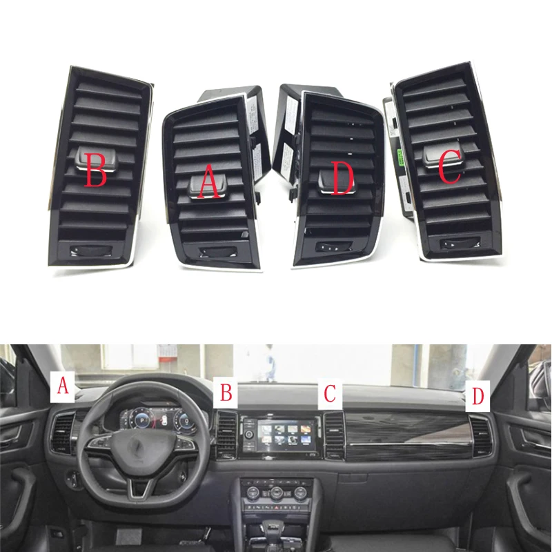 HUIYAN для Skoda Kodiaq, розетка кондиционера приборной панели 565819701/702 565820951/952
HUIYAN для Skoda Kodiaq, розетка кондиционера приборной панели 565819701/702 565820951/952