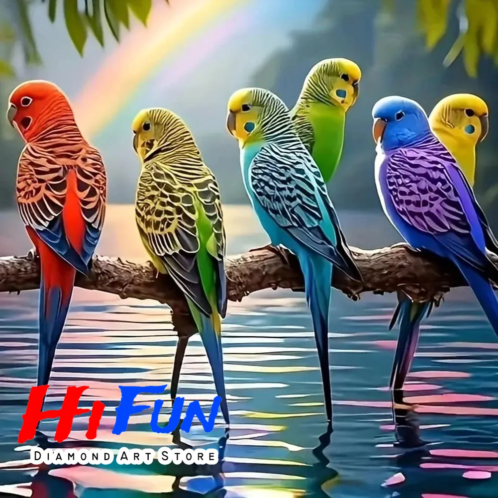 Diamond Mosaic DIY Colorful Parakeets on A Branch Pattern for Adults Beginners Diamond Painting Yellow Bird Art Holiday Gifts
Diamond Mosaic DIY Colorful Parakeets on A Branch Pattern for Adults Beginners Diamond Painting Yellow Bird Art Holiday Gifts