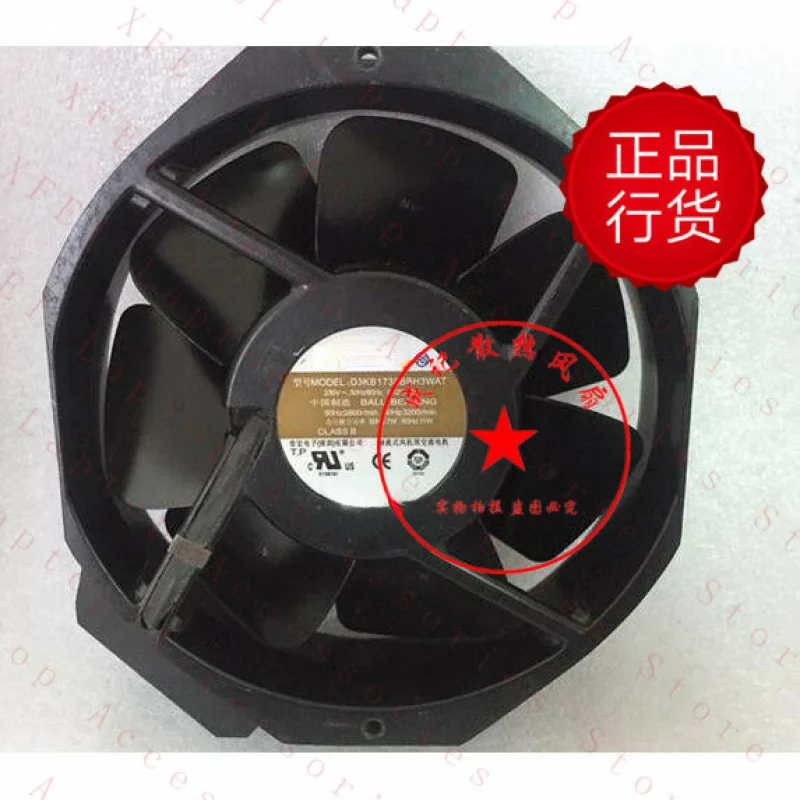 D 1pcs FOR AVC D3KB1738BBH3WAT 230V 0.12 / 0.13A 17238 metal iron leaf fan
D 1pcs FOR AVC D3KB1738BBH3WAT 230V 0.12 / 0.13A 17238 metal iron leaf fan
