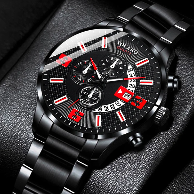 Sleek Stainless Steel Quartz Men's Watch: World-Time Feature, Elegant Business Style
Sleek Stainless Steel Quartz Men's Watch: World-Time Feature, Elegant Business Style