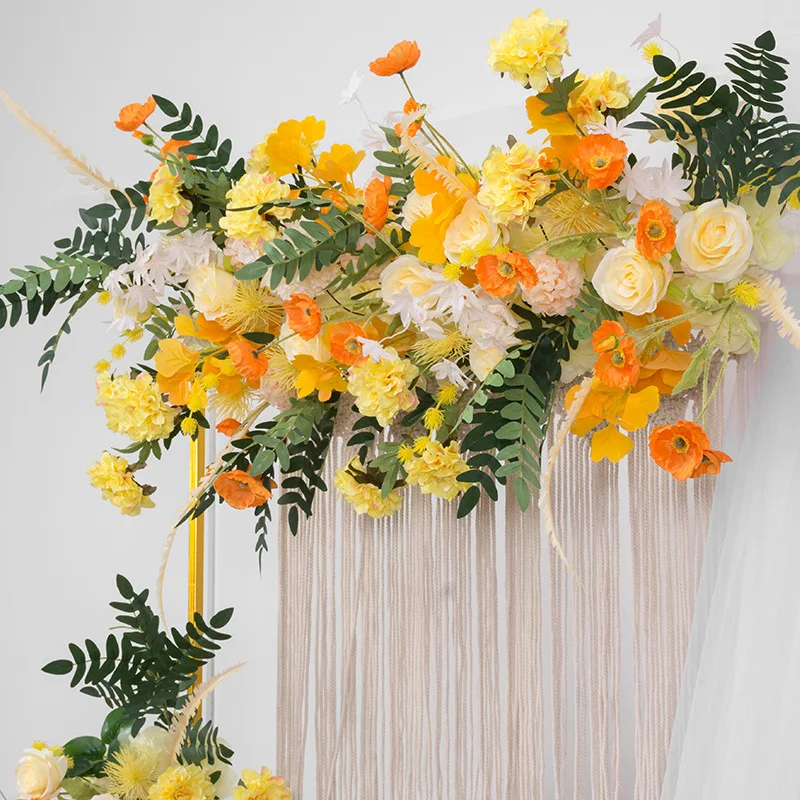 Luxury Customize Wedding 1m Flower Row Arch Decor Scene Arrangement Artificial Flowers Party Stage Iron Shelf Background Decor
Luxury Customize Wedding 1m Flower Row Arch Decor Scene Arrangement Artificial Flowers Party Stage Iron Shelf Background Decor