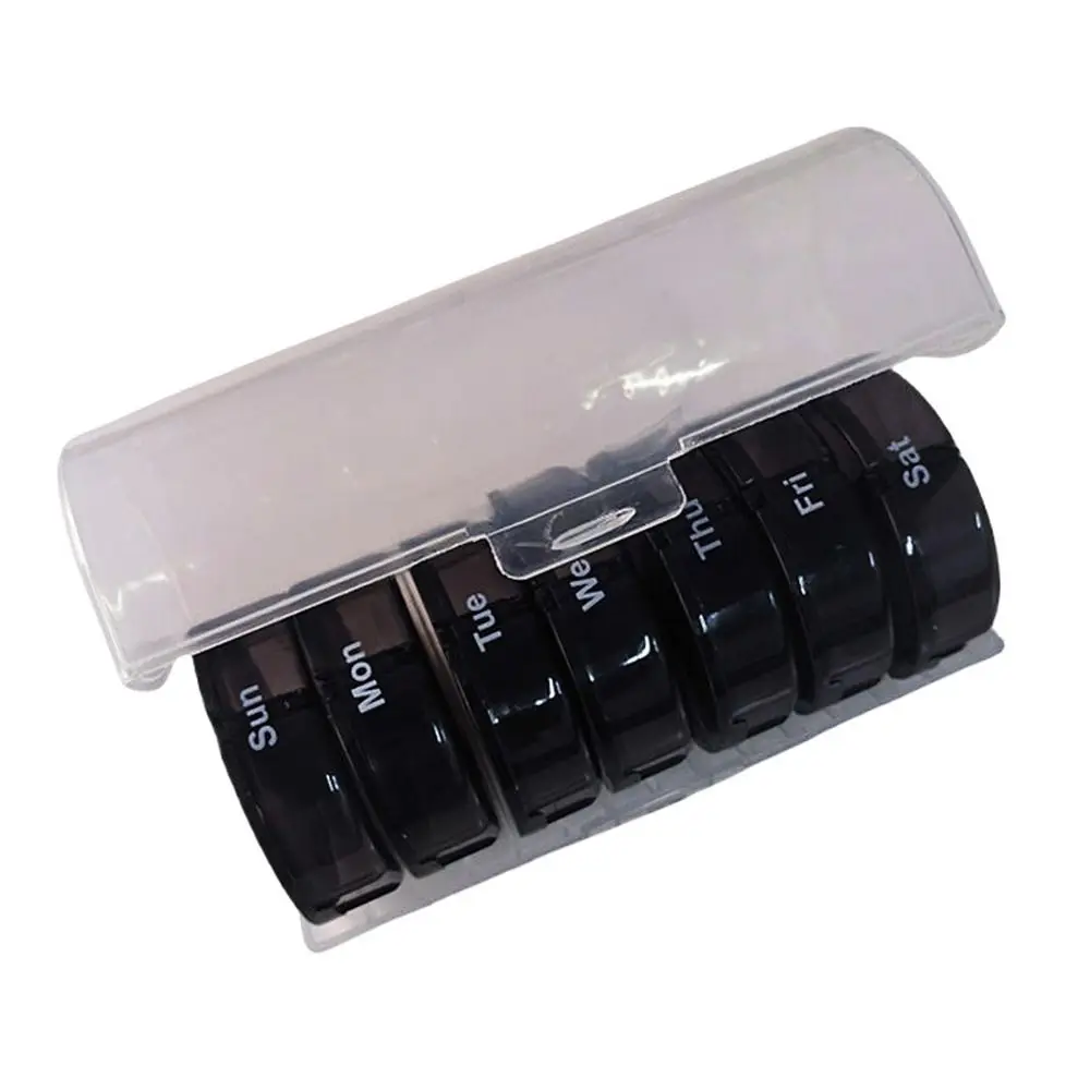 Контейнер для лекарств, 7-дневный разделитель, органайзер для таблеток, 14-сеточный номер недели, футляр для хранения витаминов, отсеки для AM/PM, пыленепроницаемая ежедневная коробка для таблеток
Контейнер для лекарств, 7-дневный разделитель, органайзер для таблеток, 14-сеточный номер недели, футляр для хранения витаминов, отсеки для AM/PM, пыленепроницаемая ежедневная коробка для таблеток