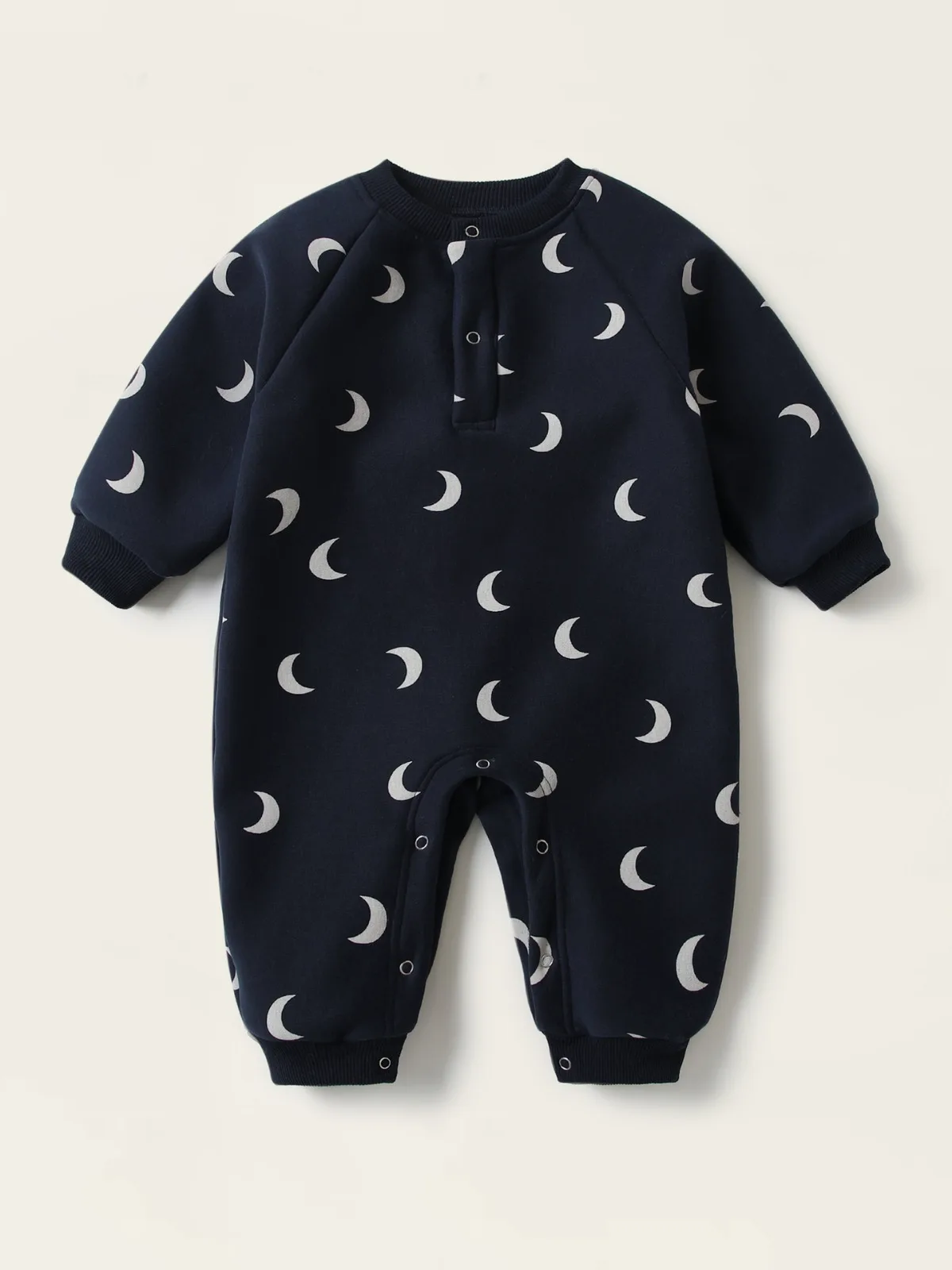 2025 Winter New Baby Long Sleeve Fleece Romper Moon Print Infant Boys Plus Velvet Thick Warm Jumpsuit Newborn Clothes 0-24M
2025 Winter New Baby Long Sleeve Fleece Romper Moon Print Infant Boys Plus Velvet Thick Warm Jumpsuit Newborn Clothes 0-24M