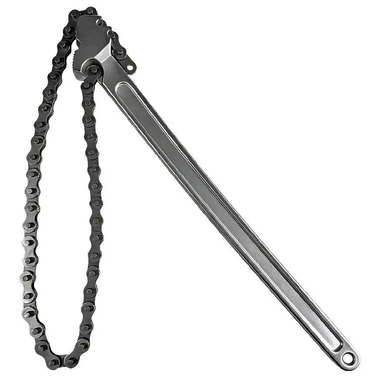 12/16 Inch Chain‑Type Oil Filter Wrench, Anti‑Slip Wear‑Resistant Chain Wrench, Adjustable for 60‑200mm Oil Filters
12/16 Inch Chain‑Type Oil Filter Wrench, Anti‑Slip Wear‑Resistant Chain Wrench, Adjustable for 60‑200mm Oil Filters