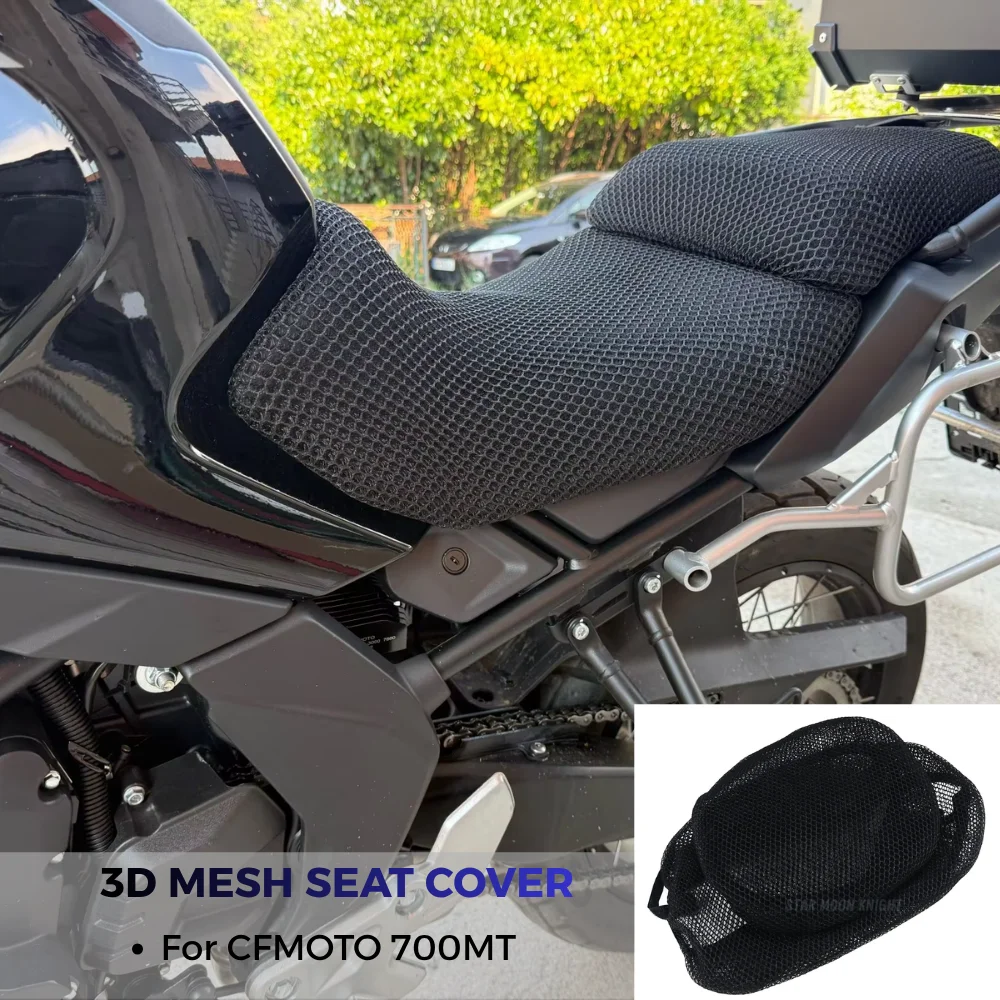 3D Breathable Mesh Seat Cover For CFMOTO 700MT CF 700 MT 2023 Motorcycle Seat Protect Cushion Heat Protection Mesh Seat Covers
3D Breathable Mesh Seat Cover For CFMOTO 700MT CF 700 MT 2023 Motorcycle Seat Protect Cushion Heat Protection Mesh Seat Covers