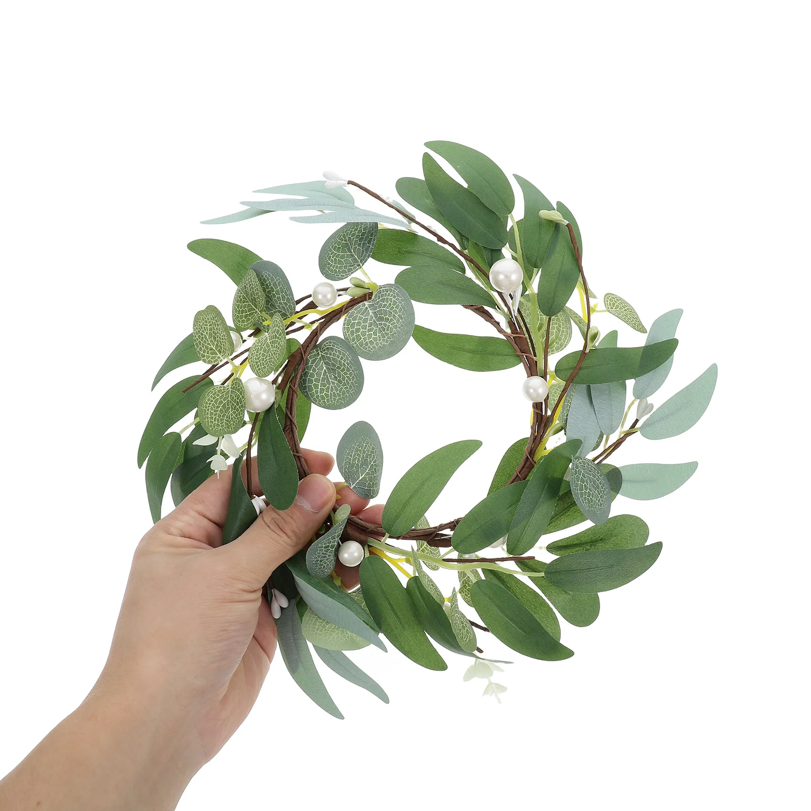 Eucalyptus wreath decorations for weddings home party centerpiece table decor artificial flower holder
Eucalyptus wreath decorations for weddings home party centerpiece table decor artificial flower holder