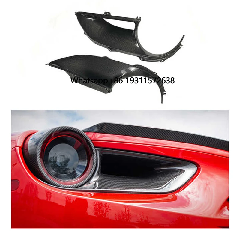 OEM N Style Dry Carbon Fiber Bodykit Car Accessories Car Rear Tail Light Lamp Cover Trim for Ferrari 488GTB
OEM N Style Dry Carbon Fiber Bodykit Car Accessories Car Rear Tail Light Lamp Cover Trim for Ferrari 488GTB