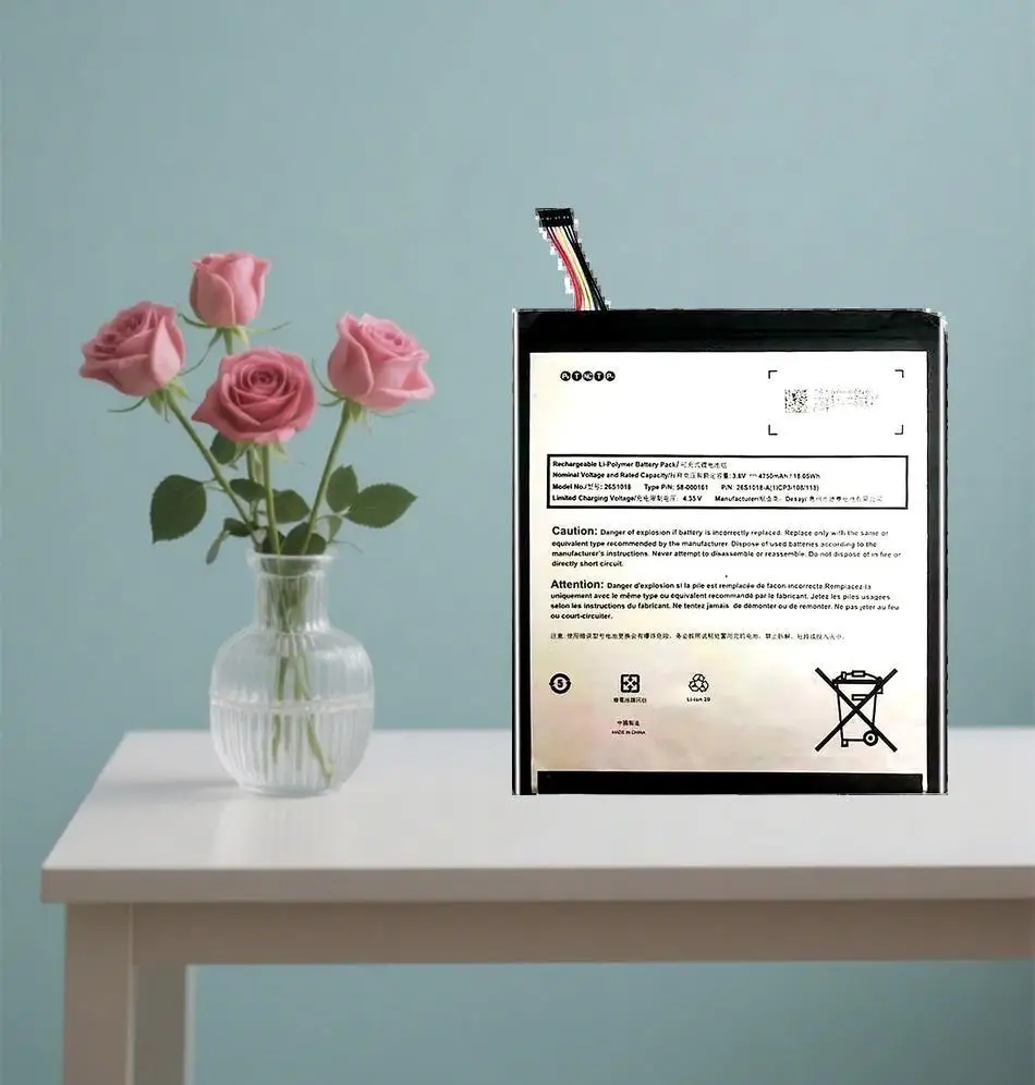 Хорошая низкотемпературная безопасная батарея 4750 мАч 26S1018 для Amazon Kindle Fire HD 8 дюймов 6-го поколения PR53DC MC-28A8B8 Tablet Battery
Хорошая низкотемпературная безопасная батарея 4750 мАч 26S1018 для Amazon Kindle Fire HD 8 дюймов 6-го поколения PR53DC MC-28A8B8 Tablet Battery