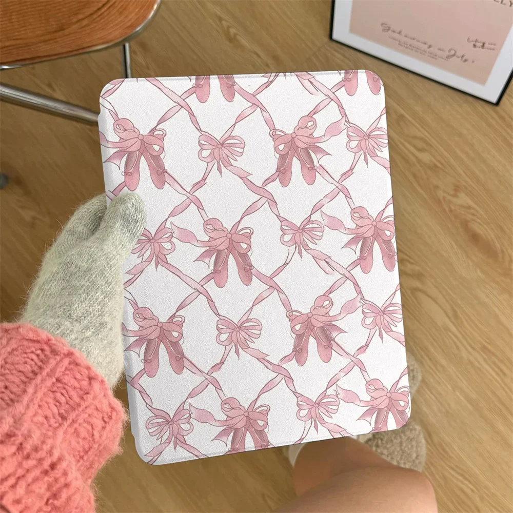 Luxury Bow Ballet Shoes Tablet Case For iPad Pro 11 inch Air 3 10.5 2024 5/4 10.9 10th 5/6/7/8 10.2 9.7 inch Protective Cover
Luxury Bow Ballet Shoes Tablet Case For iPad Pro 11 inch Air 3 10.5 2024 5/4 10.9 10th 5/6/7/8 10.2 9.7 inch Protective Cover