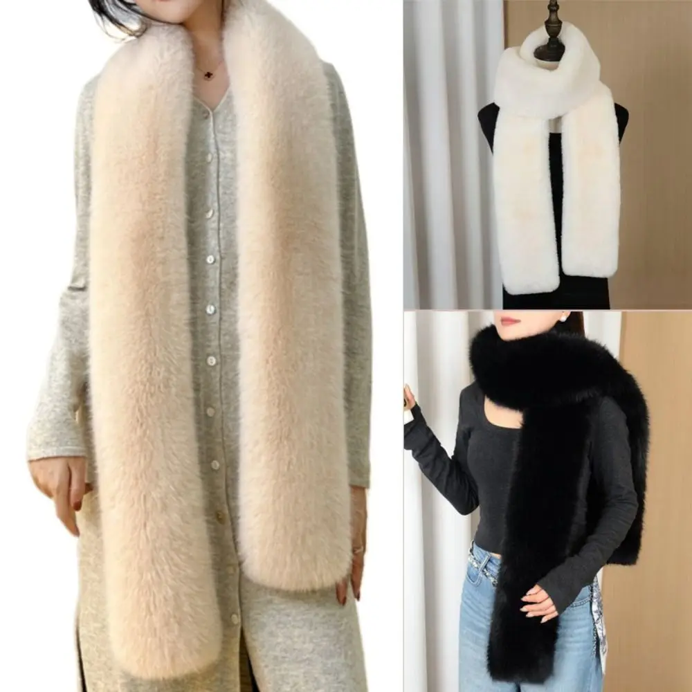 Fashionable 180cm Fake Fur Long Scarf Soft Plush Thick Long Strip Scarf Fur Decor Luxury Wraps Shawl Party
Fashionable 180cm Fake Fur Long Scarf Soft Plush Thick Long Strip Scarf Fur Decor Luxury Wraps Shawl Party