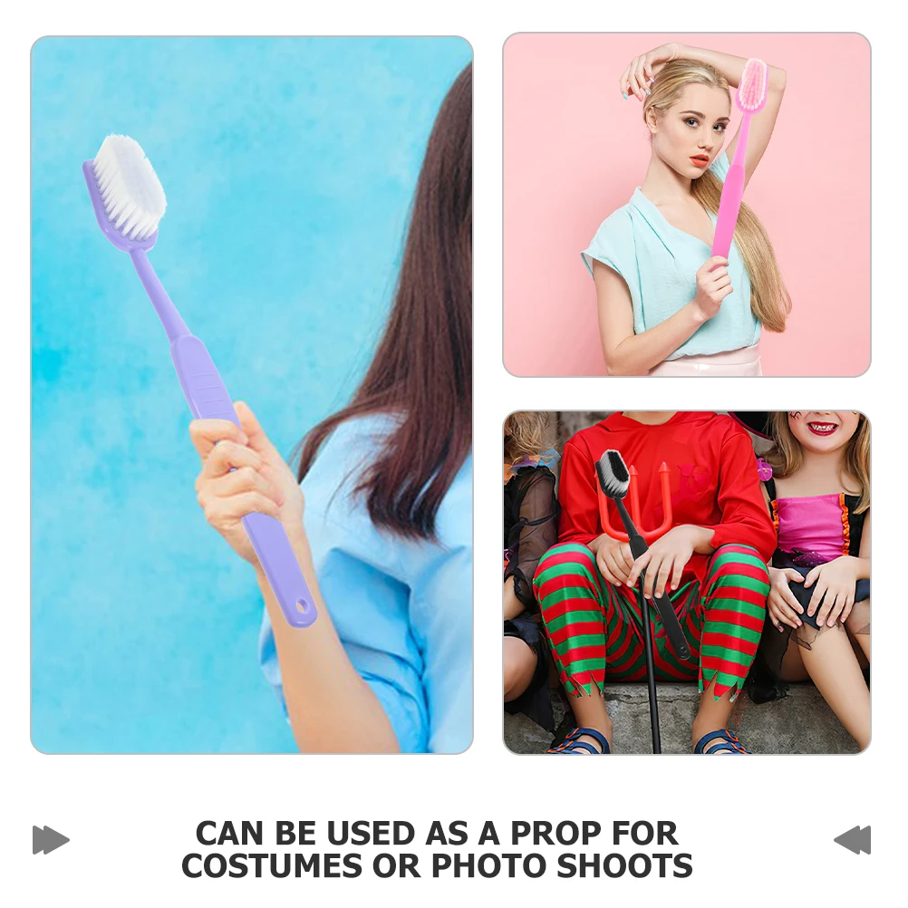 3pcs Giant Toothbrush Props Cute Decorative Photo Booth Fake Desk Toys Big Birthday Party Double Sided Handheld Photography
3pcs Giant Toothbrush Props Cute Decorative Photo Booth Fake Desk Toys Big Birthday Party Double Sided Handheld Photography