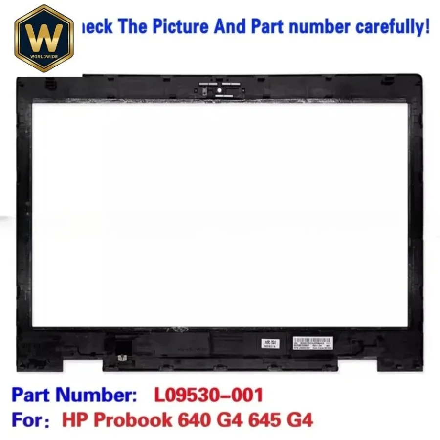 SX For HP Probook 640 G4 645 G4 LCD Front Frame Bezel L09530-001
SX For HP Probook 640 G4 645 G4 LCD Front Frame Bezel L09530-001