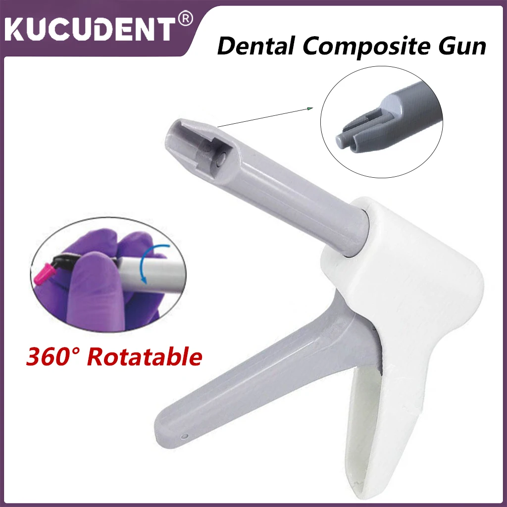 1Pc Dental Composite Gun Restoratives Capsule Dispenser Unidose Compules Applicator Resin Conveyor Autoclable Dentistry Tools
1Pc Dental Composite Gun Restoratives Capsule Dispenser Unidose Compules Applicator Resin Conveyor Autoclable Dentistry Tools