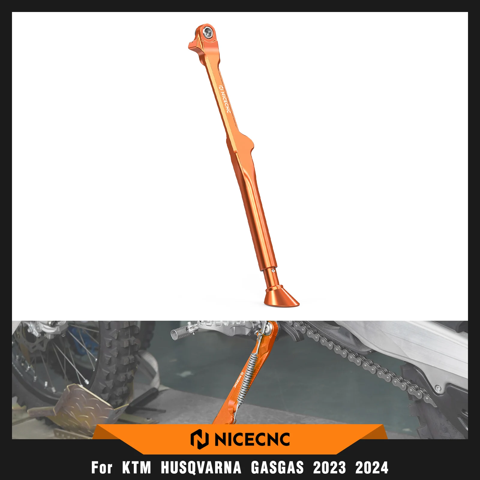 NICECNC For KTM EXC 300 EXC 250 EXCF 350 EXC 450 F XCW 300 XCF-W XWF 2024-2025 Adjustable Kickstand Side Stand XC XCF 2023-2025
NICECNC For KTM EXC 300 EXC 250 EXCF 350 EXC 450 F XCW 300 XCF-W XWF 2024-2025 Adjustable Kickstand Side Stand XC XCF 2023-2025