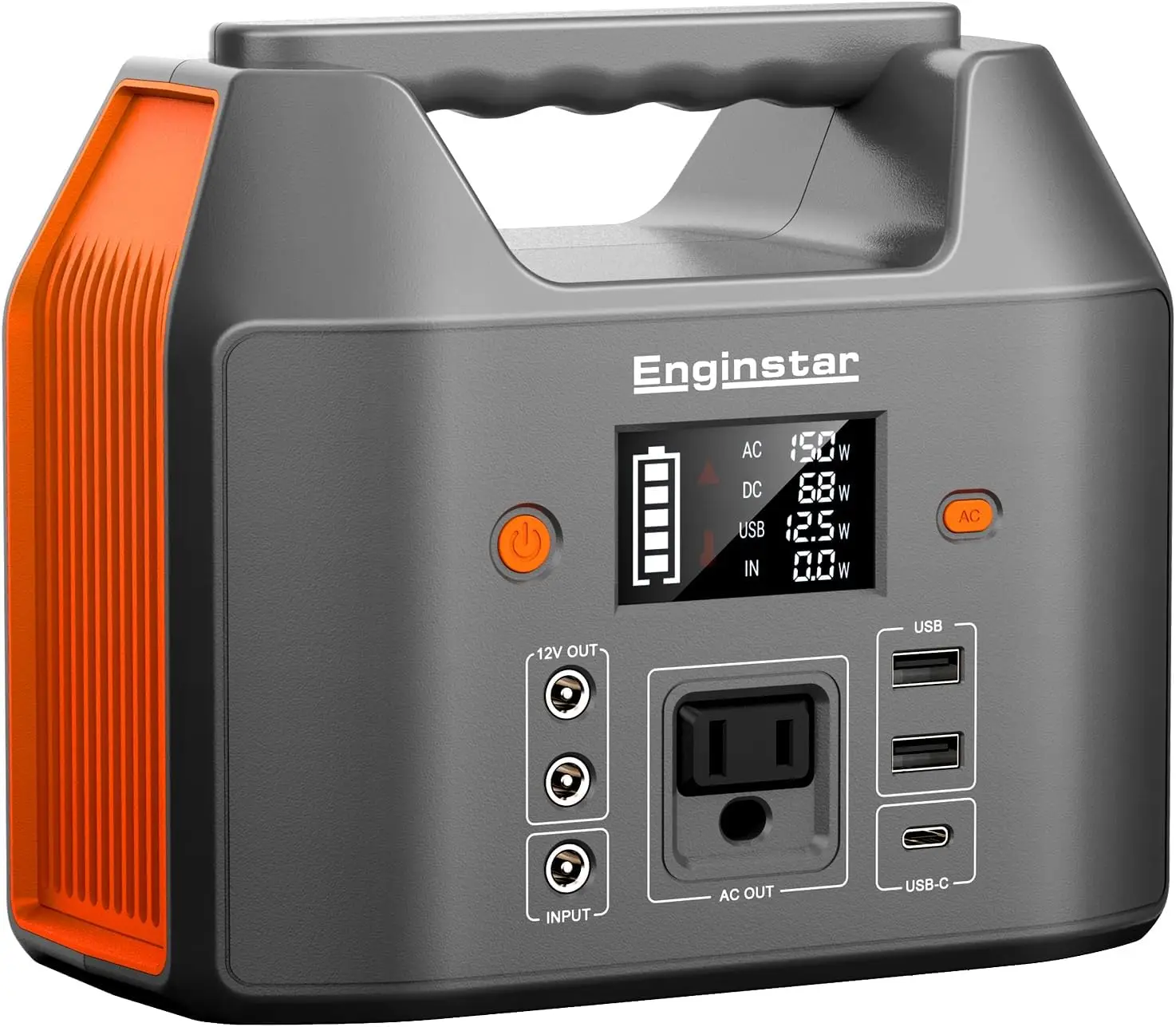 150W Portable Power Station 155Wh Solar Generator with AC Outlet, 6 Outputs for Outdoor Camping Emergency Backup
150W Portable Power Station 155Wh Solar Generator with AC Outlet, 6 Outputs for Outdoor Camping Emergency Backup