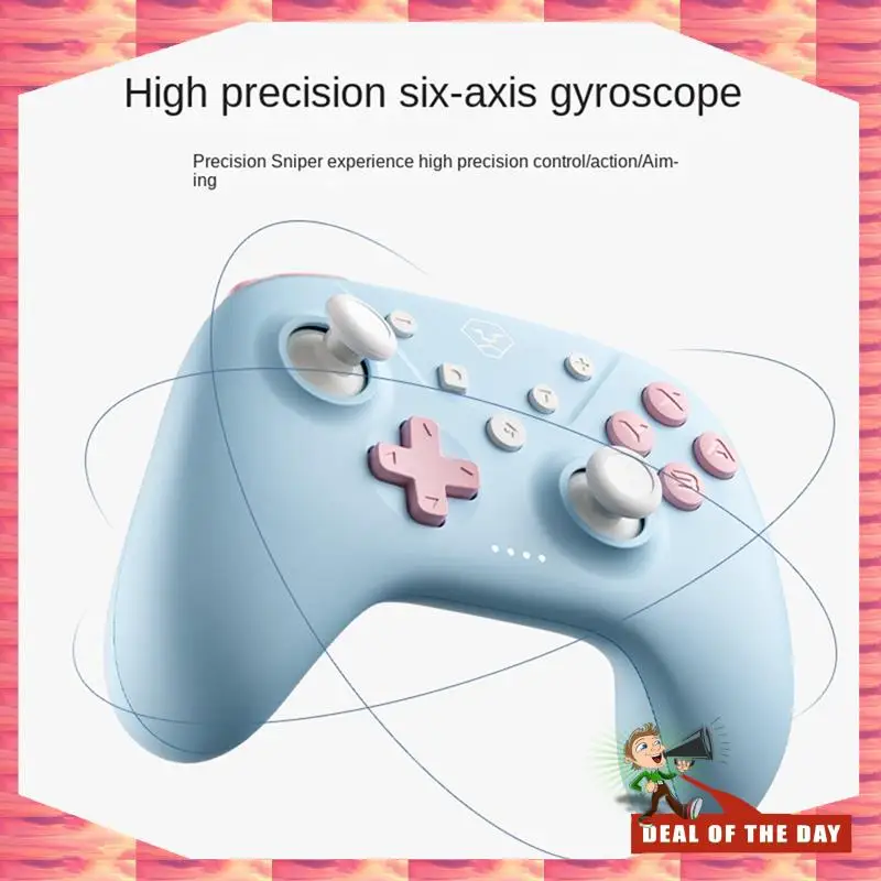 24-Hour Delivery Aolion For Switch Bluetooth Gamepad 3-Mode Somatosensory Vibration Candy Colored Handle
24-Hour Delivery Aolion For Switch Bluetooth Gamepad 3-Mode Somatosensory Vibration Candy Colored Handle