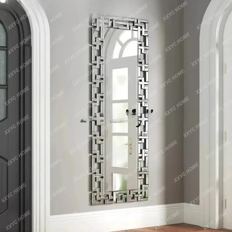 MAmerican neoclassical mirror, wall-mounted square fitting mirror, household cloakroom, bedroom floor-to-ceiling, CQY
MAmerican neoclassical mirror, wall-mounted square fitting mirror, household cloakroom, bedroom floor-to-ceiling, CQY