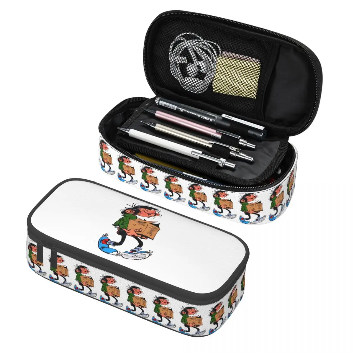 Gaston Lagaffe пенал держатель для ручек канцелярские принадлежности большая вместительная коробка для ручек пенал для студентов
Gaston Lagaffe пенал держатель для ручек канцелярские принадлежности большая вместительная коробка для ручек пенал для студентов