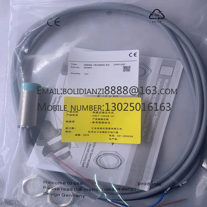 The brand-new original sensor NBN8 NBB5 NBB4 18GM50 18GM40 E2 E0 One year warranty in stock
The brand-new original sensor NBN8 NBB5 NBB4 18GM50 18GM40 E2 E0 One year warranty in stock
