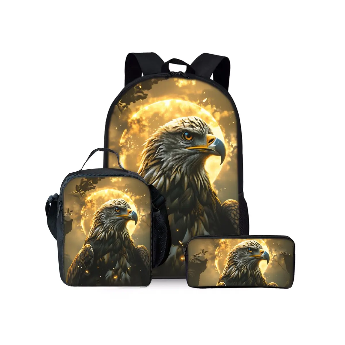 Набор из трех рюкзаков с принтом орла для мальчиков и девочек, лучшие подарки, школьная сумка с 3D-мультяшным рисунком для детей
Набор из трех рюкзаков с принтом орла для мальчиков и девочек, лучшие подарки, школьная сумка с 3D-мультяшным рисунком для детей