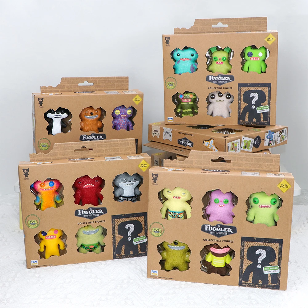 6PCS/Set FUGGLER Ugly Monsters Models Toy Set Fuggler Funny Teeth Monsters Figure Toys 1 PC Random Style Surprise Blind Box
6PCS/Set FUGGLER Ugly Monsters Models Toy Set Fuggler Funny Teeth Monsters Figure Toys 1 PC Random Style Surprise Blind Box
