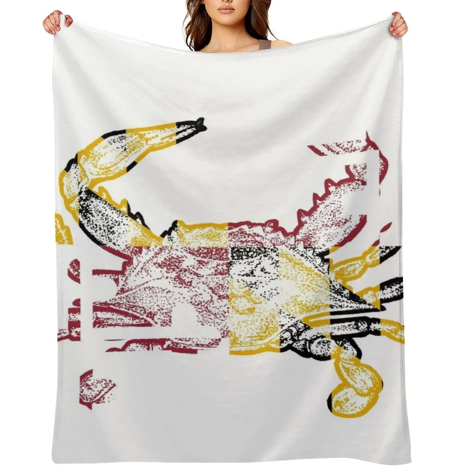 Maryland Flag Blue Crab Throw Blanket For Baby Kid'S valentine gift ideas sofa bed Blankets
Maryland Flag Blue Crab Throw Blanket For Baby Kid'S valentine gift ideas sofa bed Blankets