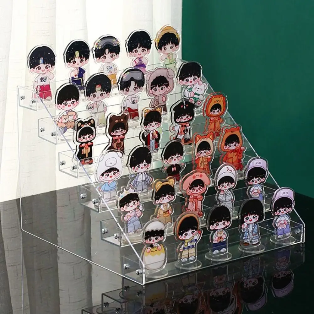 Badge Storage Rack Ladder Display Rack Desktop Storage Box Transparent Bar Stand Display Rack Plastic Desktop Organizer
Badge Storage Rack Ladder Display Rack Desktop Storage Box Transparent Bar Stand Display Rack Plastic Desktop Organizer