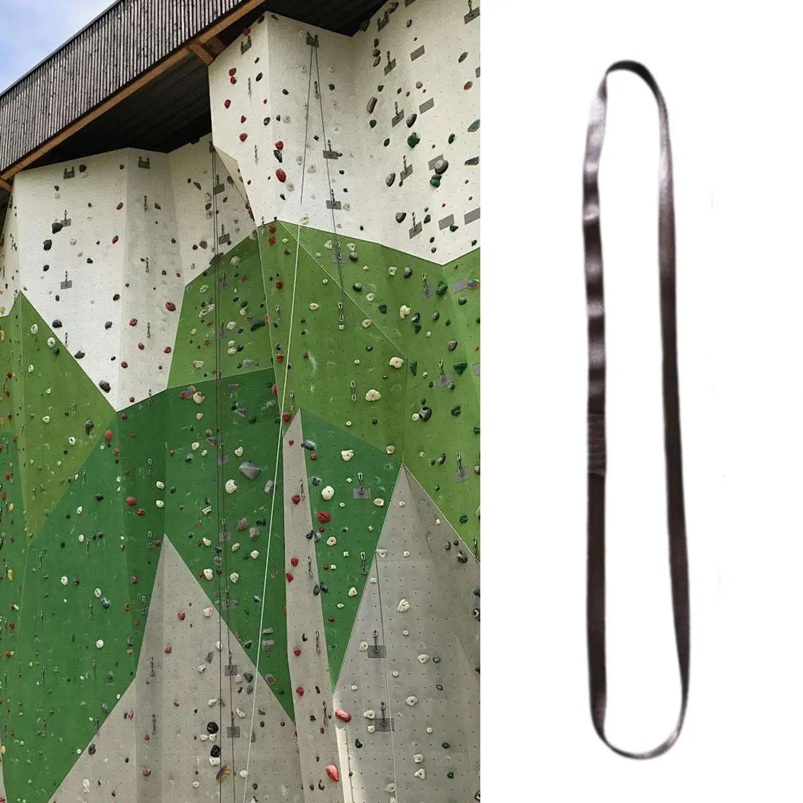 Climbing Sling Runner Climbing Utility Cord High Strength Polyester Webbing Strap Flat Belt for Hiking Outdoor Mountaineering
Climbing Sling Runner Climbing Utility Cord High Strength Polyester Webbing Strap Flat Belt for Hiking Outdoor Mountaineering